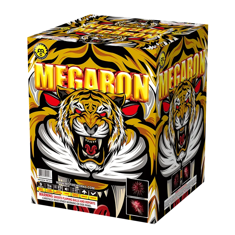 Megaron 9 disparos 500g pastel MC411