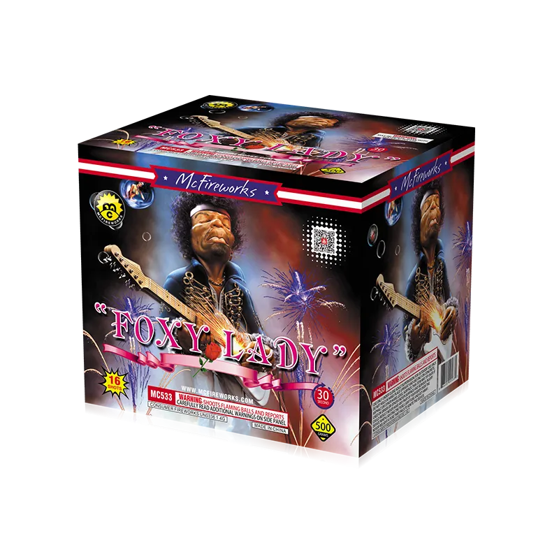 "Foxy Lady" 16 disparos 500 g de pastel MC533