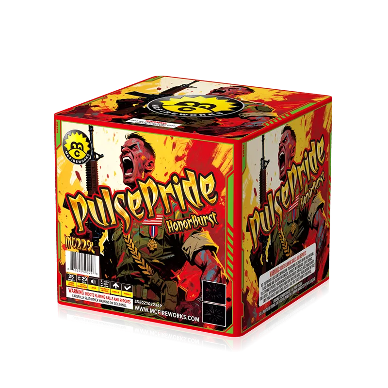 PulsePride Honorburst 25 disparos 200 g de surtido de pastel MC229A