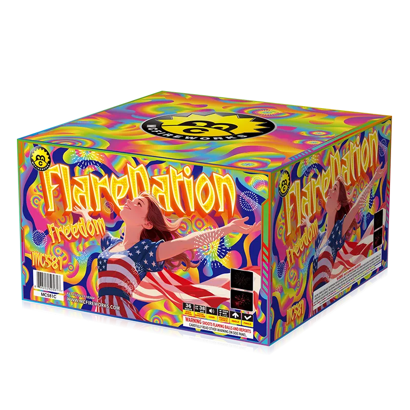 Flarenation Freedom 36 disparos 500 g de surtido de pastel MC581C