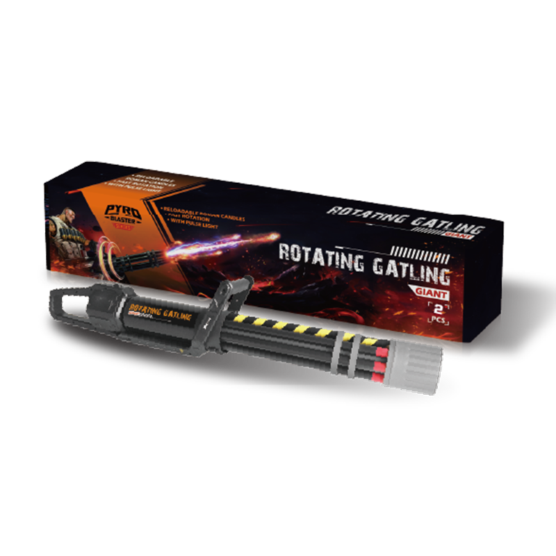 Gatling giratorio 375 disparos Vela romana MC007 Imagen