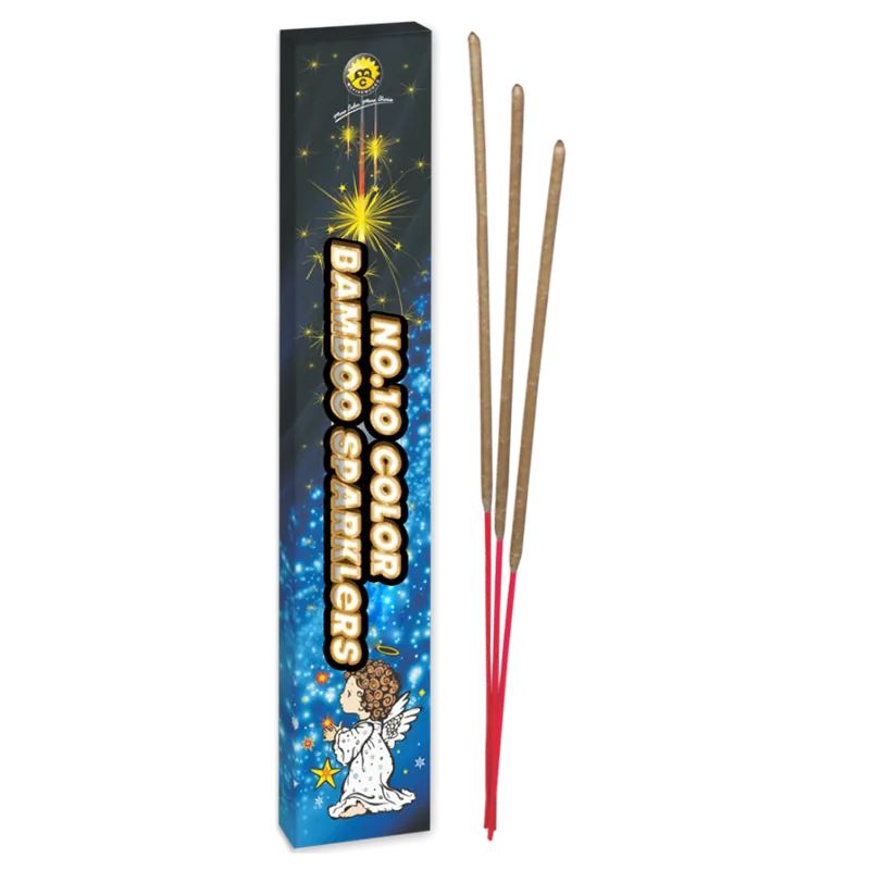No.10 Color Bamboo Sparklers MC1303