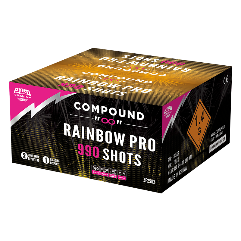Rainbow Pro 990 TITS Roman Vela Compuesto Cake ZF2502