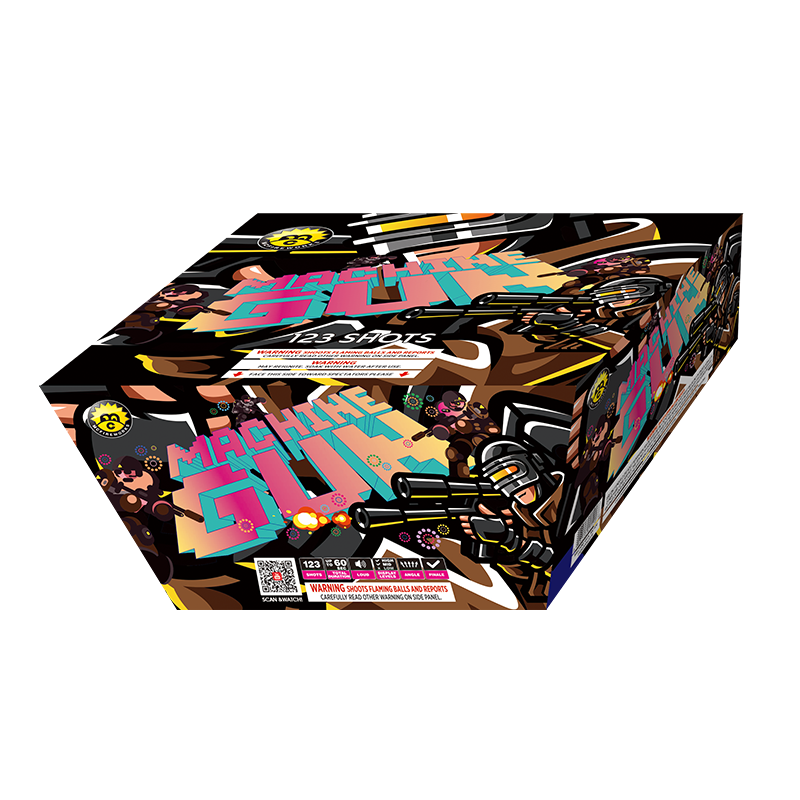 Machine Gun 123shots 200g Cake MC109