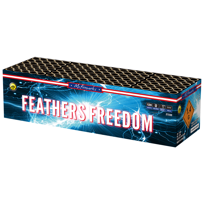 Freeders Freedom 120 SHOTS Pastel compuesto ZF2509 Imagen