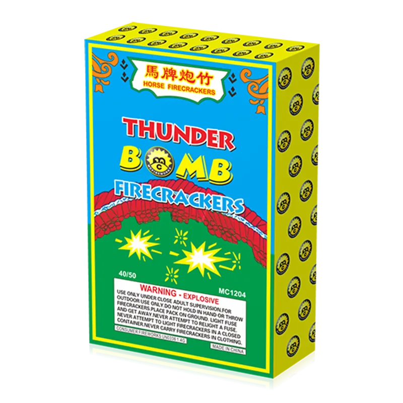 Los años 50 Thunder Bomb Firecrackers MC1204