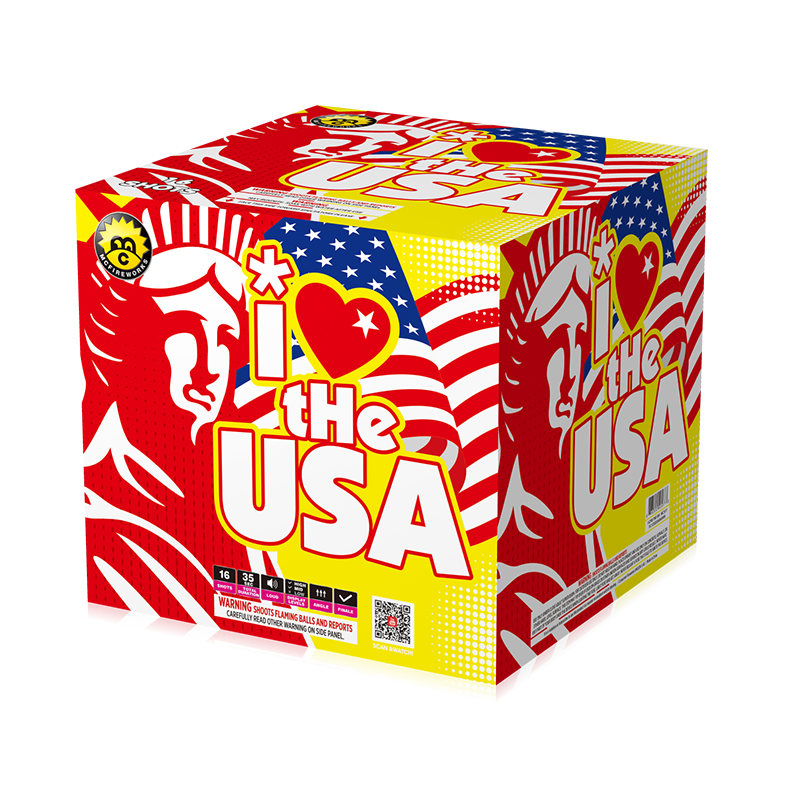 Me encantan los EE. UU. 16 tomas 500g pastel MC577