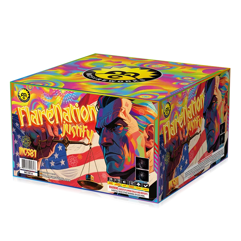 Flarenation justifique 36 disparos 500 g de surtido de pastel MC581A