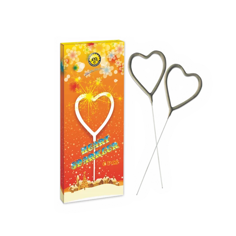 Sparklers de boda en forma de corazón MC1307