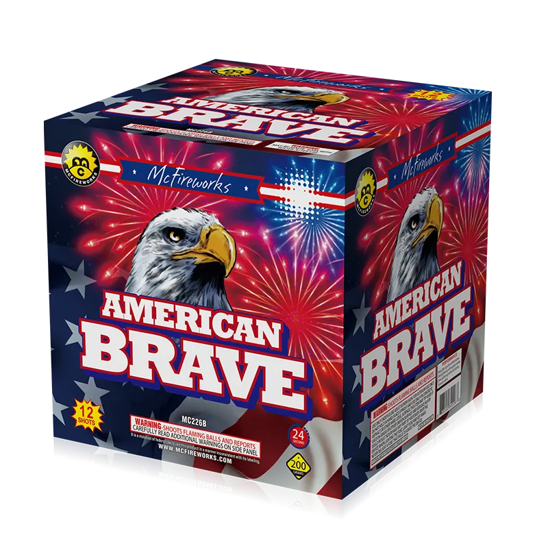 American Brave 12 disparos 200 g Cake MC226B