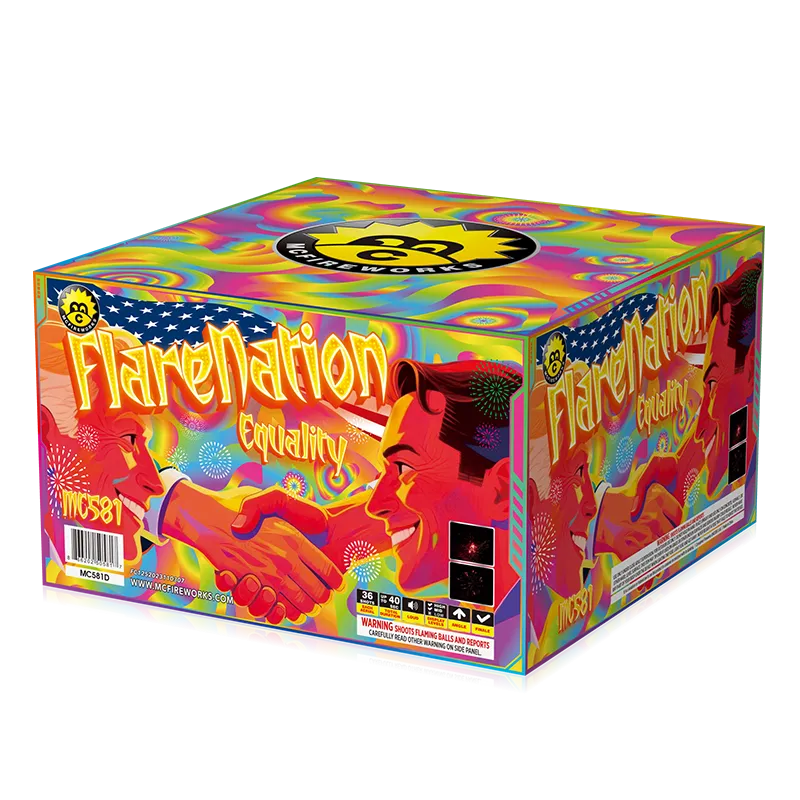 Flarenation Igualdad 36 disparos 500 g de surtido de pastel MC581D